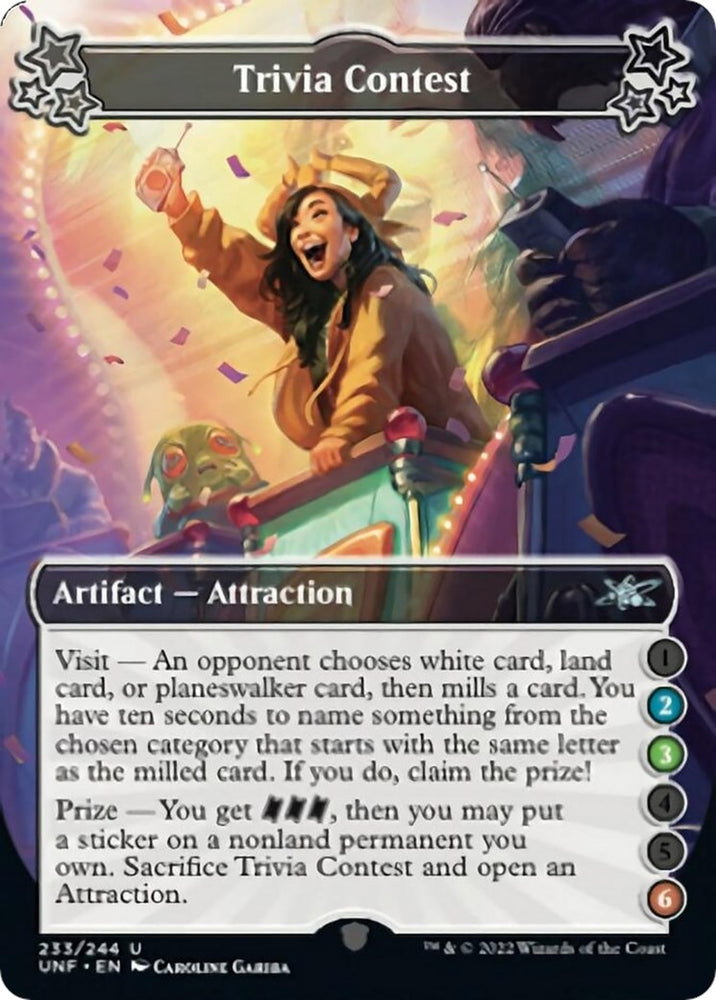 Image for Trivia Contest (2-3-6) (233) [Unfinity]