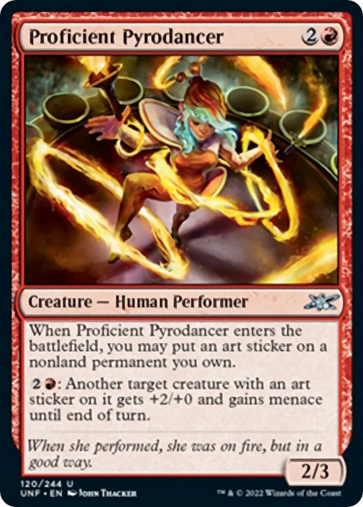 Image for Proficient Pyrodancer (120) [Unfinity]