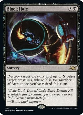 Image for Black Hole (Galaxy Foil) (353) [Unfinity]