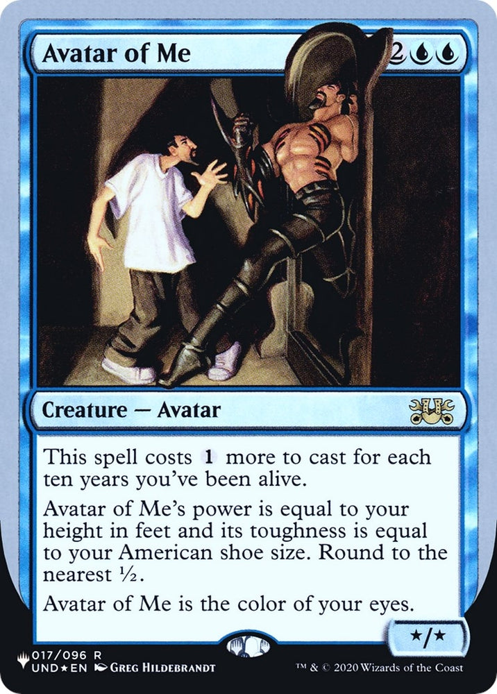 Image for Avatar of Me (17) [The List Reprints]