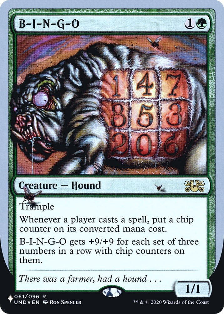 Image for B-I-N-G-O (61) [The List Reprints]