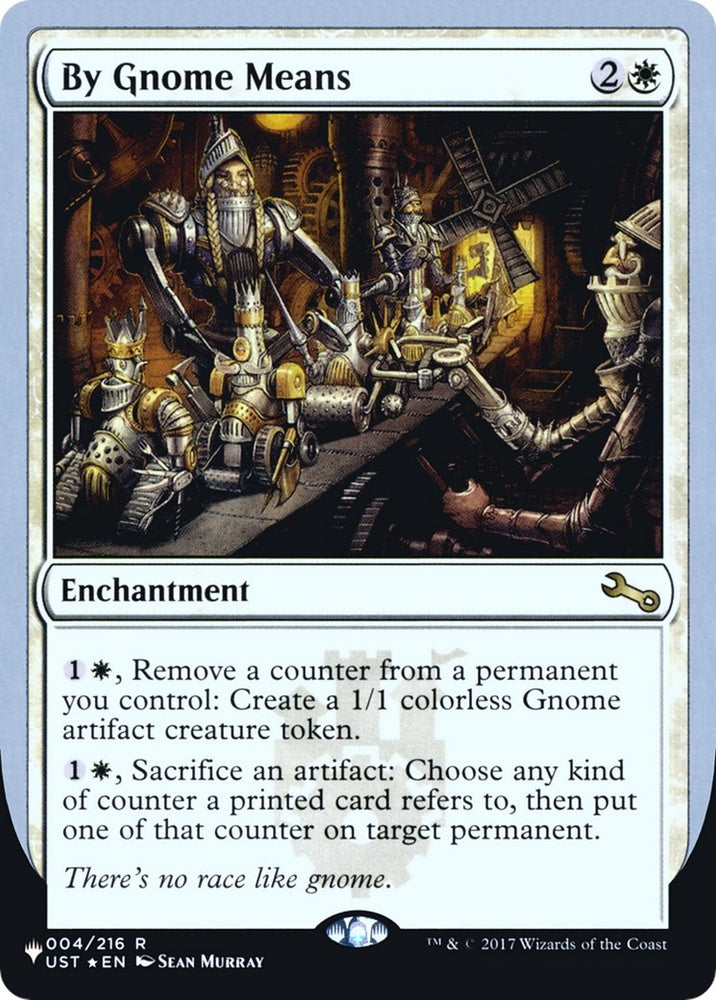 Image for By Gnome Means (4) [The List Reprints]