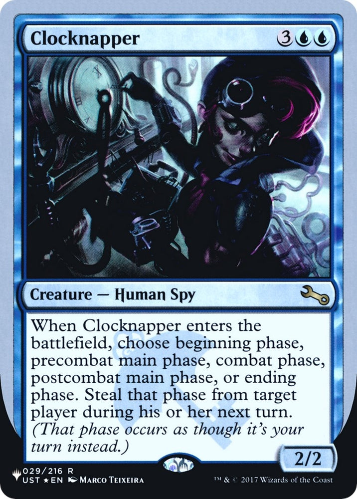Image for Clocknapper (29) [The List Reprints]