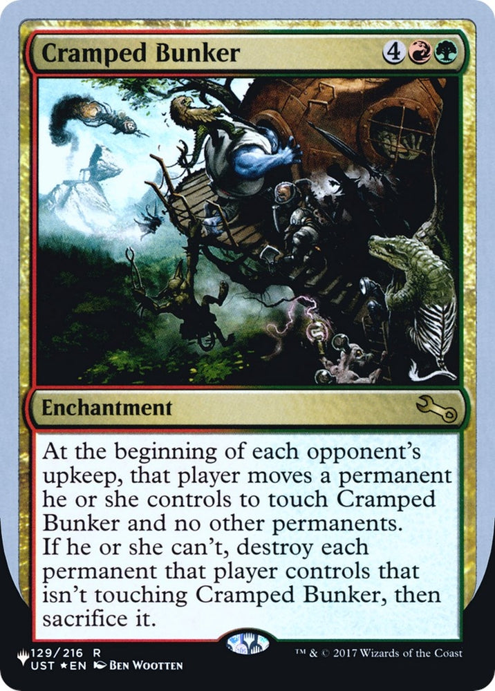 Image for Cramped Bunker (129) [The List Reprints]