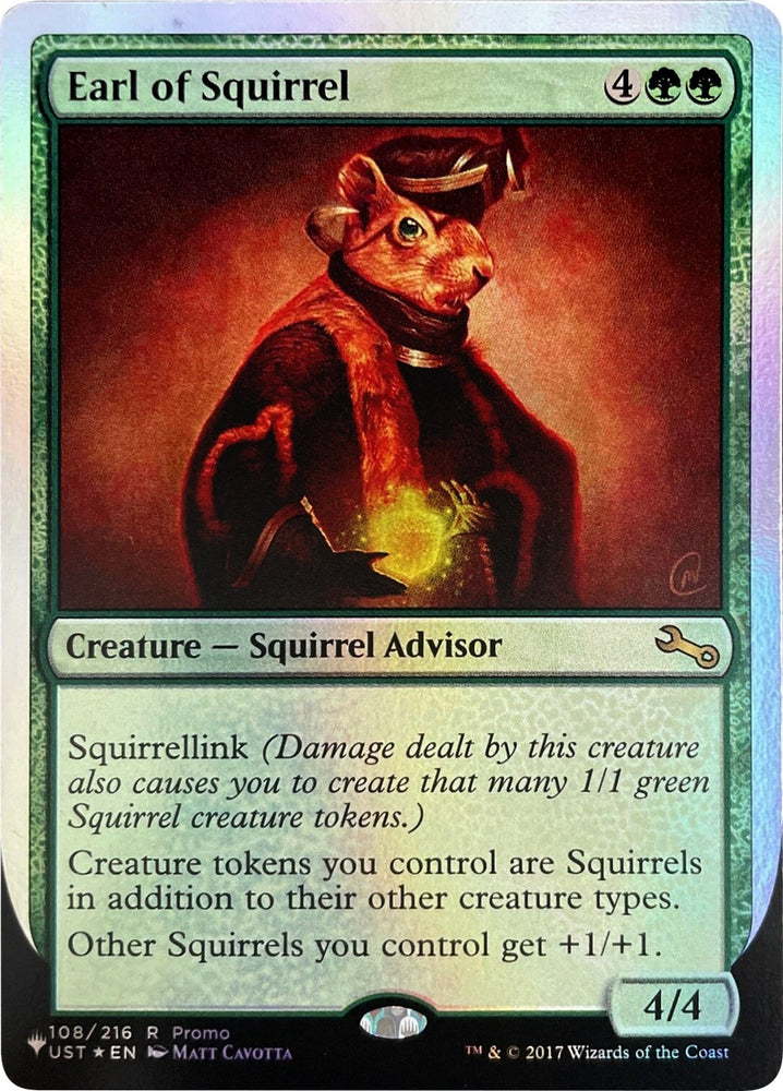Image for Earl of Squirrel (108) [The List Reprints]