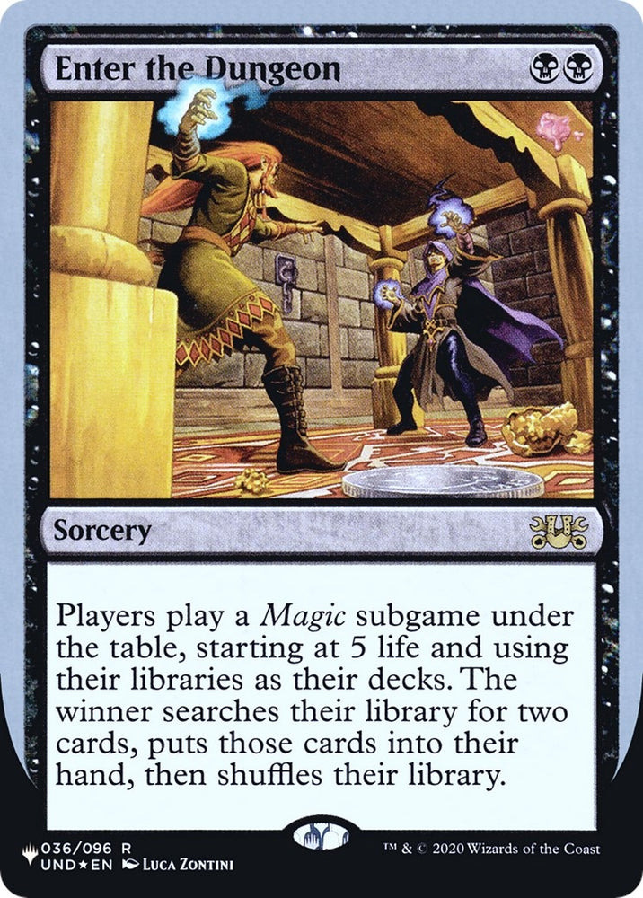 Image for Enter the Dungeon (36) [The List Reprints]
