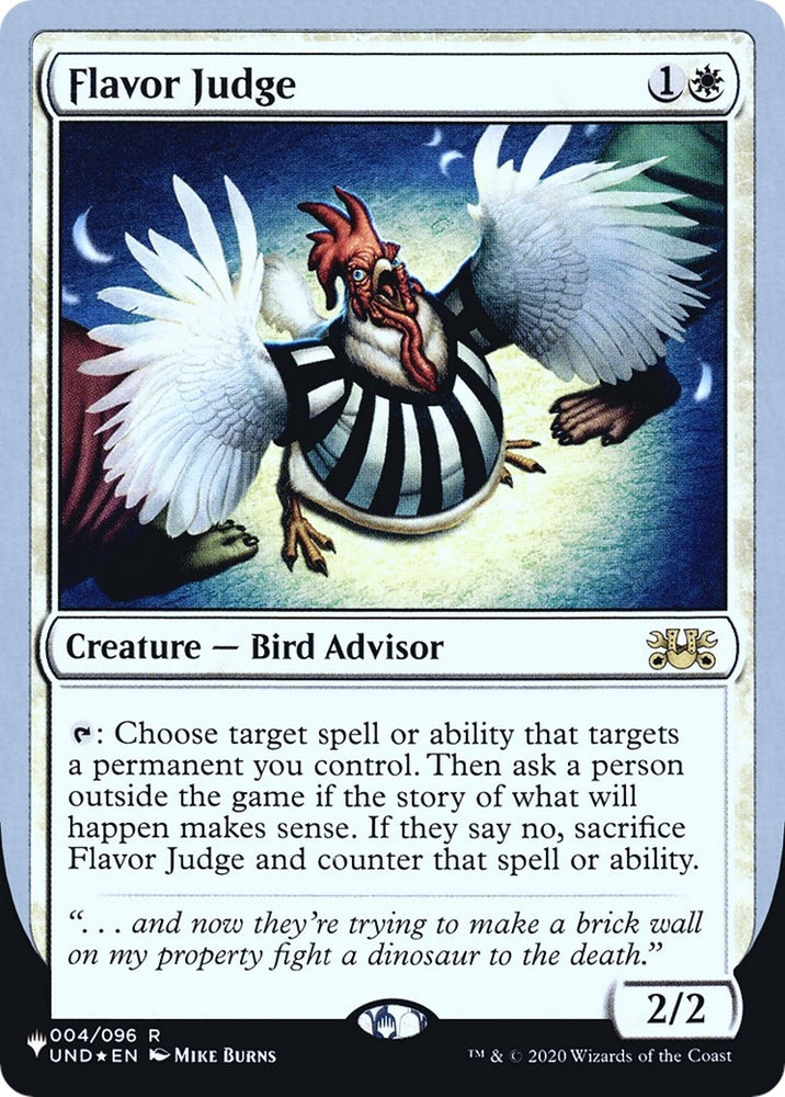 Image for Flavor Judge (4) [The List Reprints]