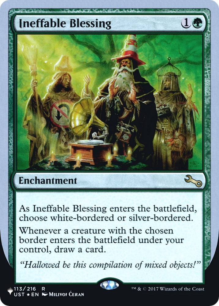 Image for Ineffable Blessing (C) (113) [The List Reprints]