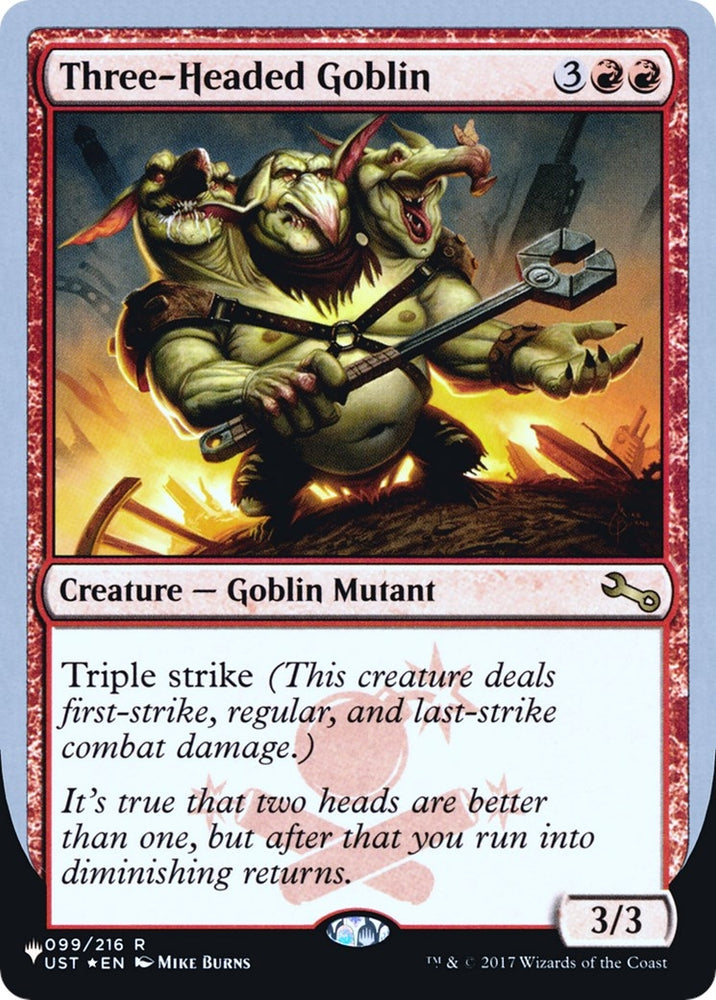 Image for Three-Headed Goblin (99) [The List Reprints]