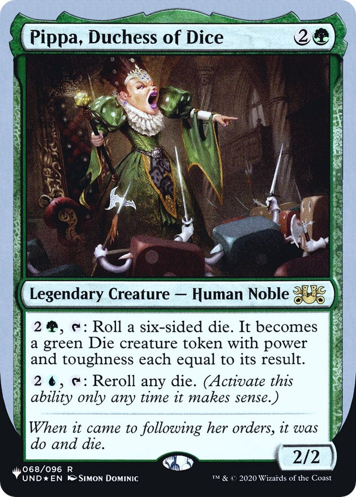 Image for Pippa, Duchess of Dice (68) [The List Reprints]