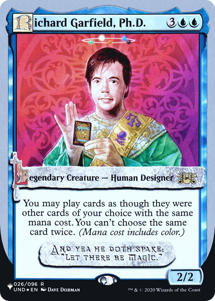 Image for Richard Garfield, Ph.D. (26) [The List Reprints]