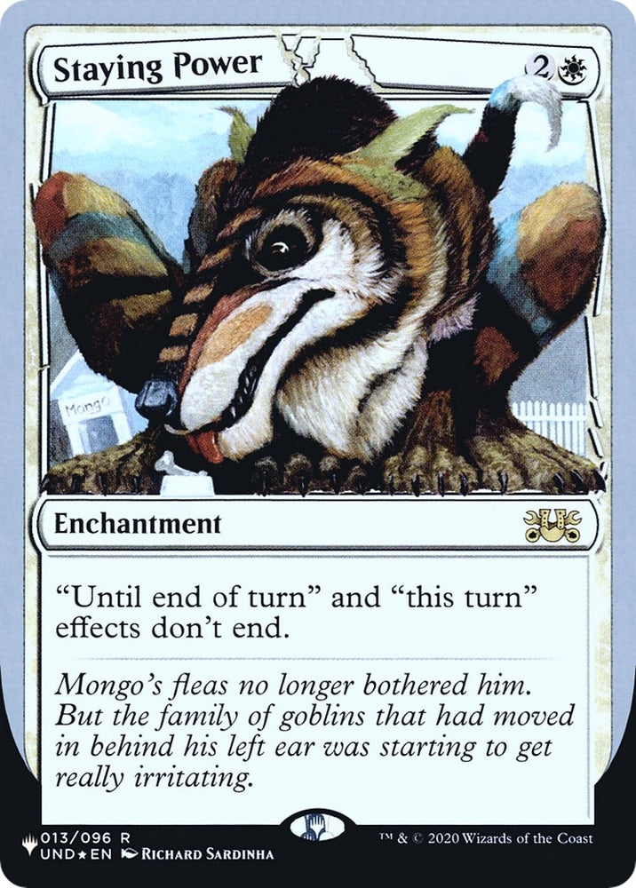 Image for Staying Power (13) [The List Reprints]