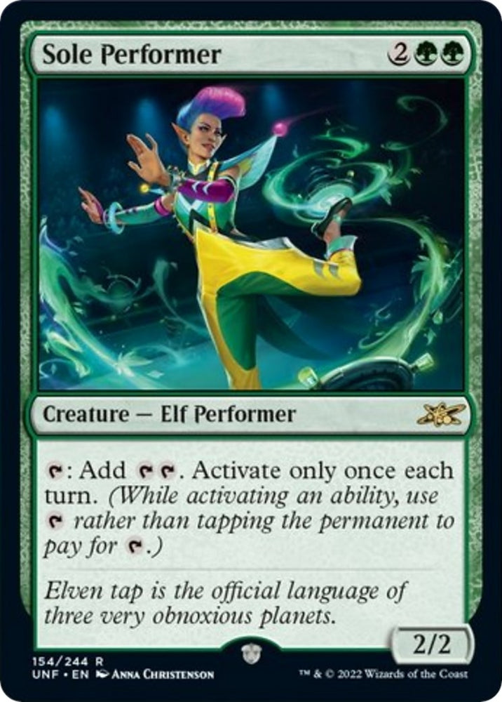 Image for Sole Performer (154) [Unfinity]