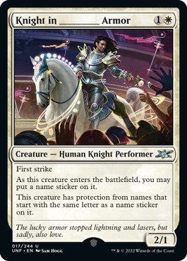 Image for Knight in _______ Armor (17) [Unfinity]