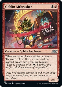 Image for Goblin Airbrusher (Galaxy Foil) (394) [Unfinity]