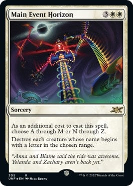 Image for Main Event Horizon (Galaxy Foil) (305) [Unfinity]