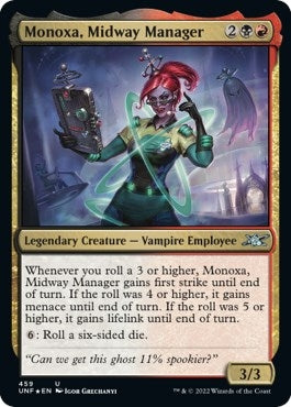 Image for Monoxa, Midway Manager (Galaxy Foil) (459) [Unfinity]