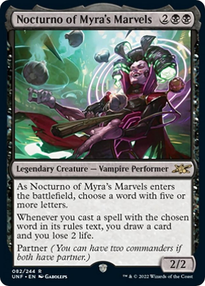 Image for Nocturno of Myra's Marvels (82) [Unfinity]