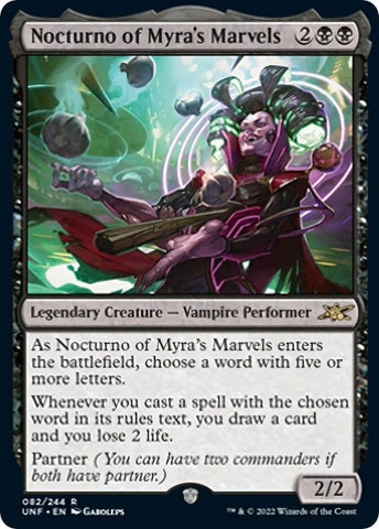 Image for Nocturno of Myra's Marvels (82) [Unfinity]