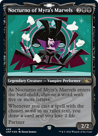 Image for Nocturno of Myra's Marvels (Showcase) (Galaxy Foil) (499) [Unfinity]