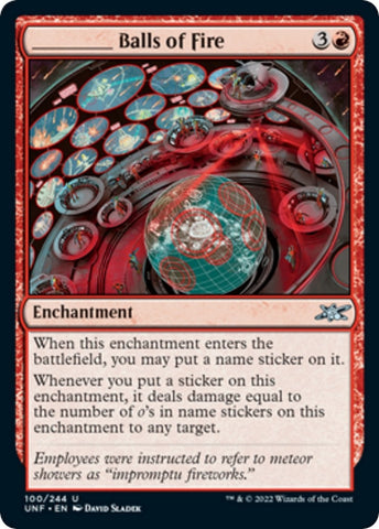 Image for _____ Balls of Fire (100) [Unfinity]