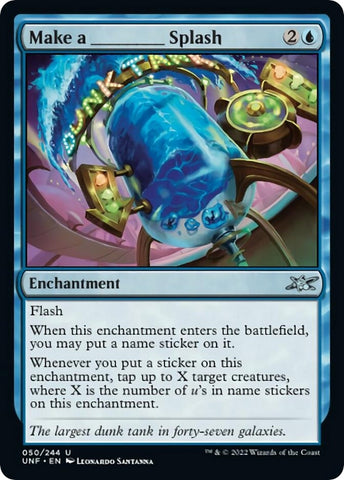 Image for Make a _____ Splash (50) [Unfinity]