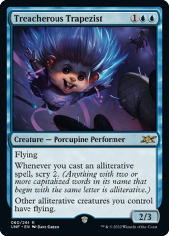 Image for Treacherous Trapezist (60) [Unfinity]