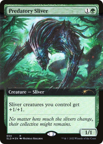 Image for Predatory Sliver (Extended Art) (654) [Secret Lair Drop Series]