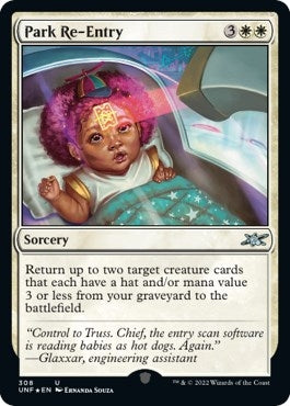 Image for Park Re-Entry (Galaxy Foil) (308) [Unfinity]