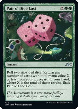 Image for Pair o' Dice Lost (Galaxy Foil) (435) [Unfinity]