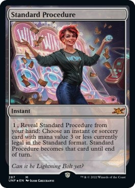 Image for Standard Procedure (Galaxy Foil) (287) [Unfinity]