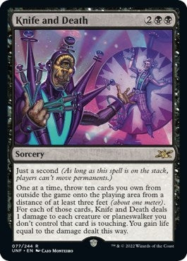 Image for Knife and Death (77) [Unfinity]
