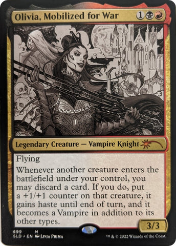 Image for Olivia, Mobilized for War (Sketch Showcase) (699) [Secret Lair Drop Series]