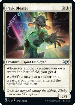 Image for Park Bleater (Galaxy Foil) (307) [Unfinity]