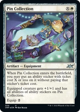 Image for Pin Collection (Galaxy Foil) (309) [Unfinity]