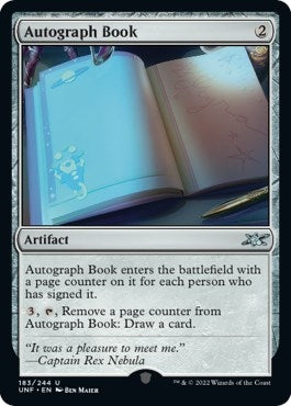 Image for Autograph Book (183) [Unfinity]