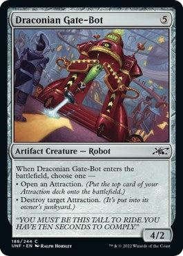 Image for Draconian Gate-Bot (188) [Unfinity]