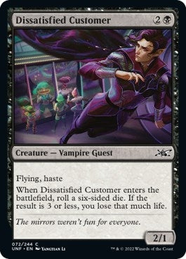 Image for Dissatisfied Customer (72) [Unfinity]