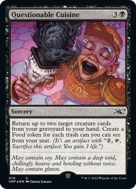 Image for Questionable Cuisine (Galaxy Foil) (370) [Unfinity]