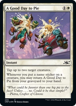 Image for A Good Day to Pie (Galaxy Foil) (298) [Unfinity]