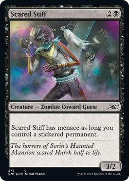 Image for Scared Stiff (Galaxy Foil) (376) [Unfinity]