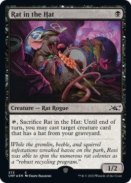 Image for Rat in the Hat (Galaxy Foil) (372) [Unfinity]