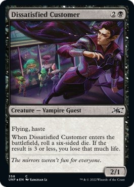 Image for Dissatisfied Customer (Galaxy Foil) (358) [Unfinity]