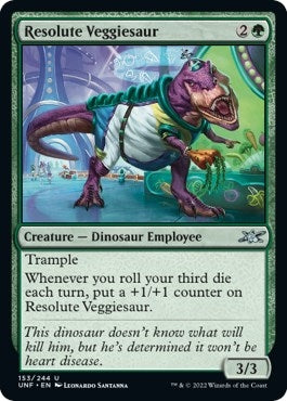 Image for Resolute Veggiesaur (153) [Unfinity]