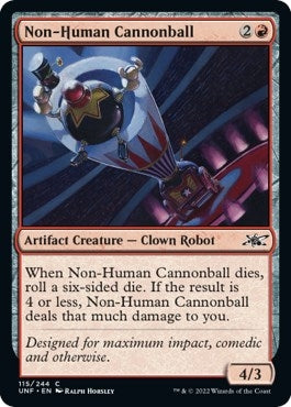 Image for Non-Human Cannonball (115) [Unfinity]