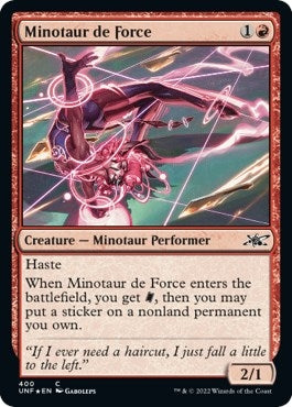 Image for Minotaur de Force (Galaxy Foil) (400) [Unfinity]