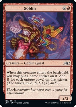 Image for _____ Goblin (107) [Unfinity]