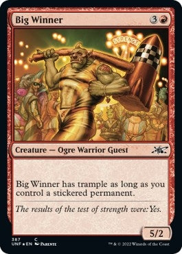 Image for Big Winner (Galaxy Foil) (387) [Unfinity]