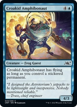 Image for Croakid Amphibonaut (43) [Unfinity]