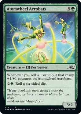 Image for Atomwheel Acrobats (Galaxy Foil) (416) [Unfinity]